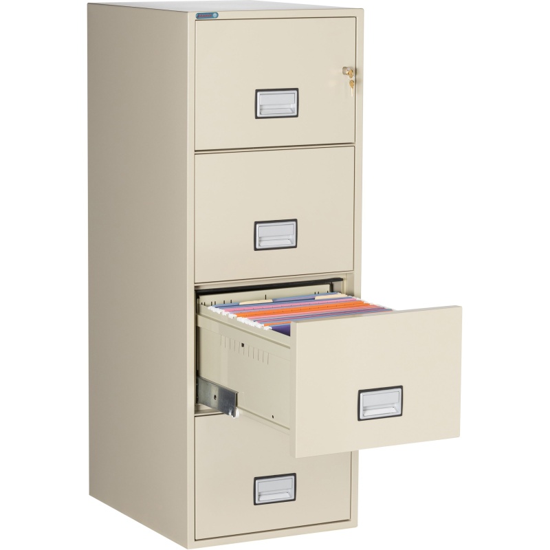 Phoenix Safe LGL4W25 25" 4 Drawer Legal Size Fire File Cabinet - Image 2