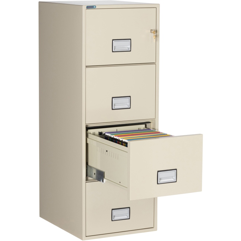 Phoenix Safe LGL4W25 25" 4 Drawer Legal Size Fire File Cabinet - Image 3