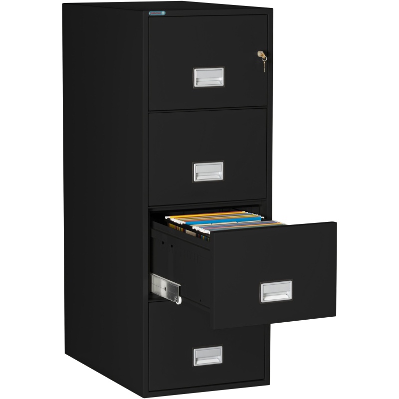 Phoenix Safe LGL4W31 31" 4 Drawer Legal Size Fire File Cabinet - Image 4