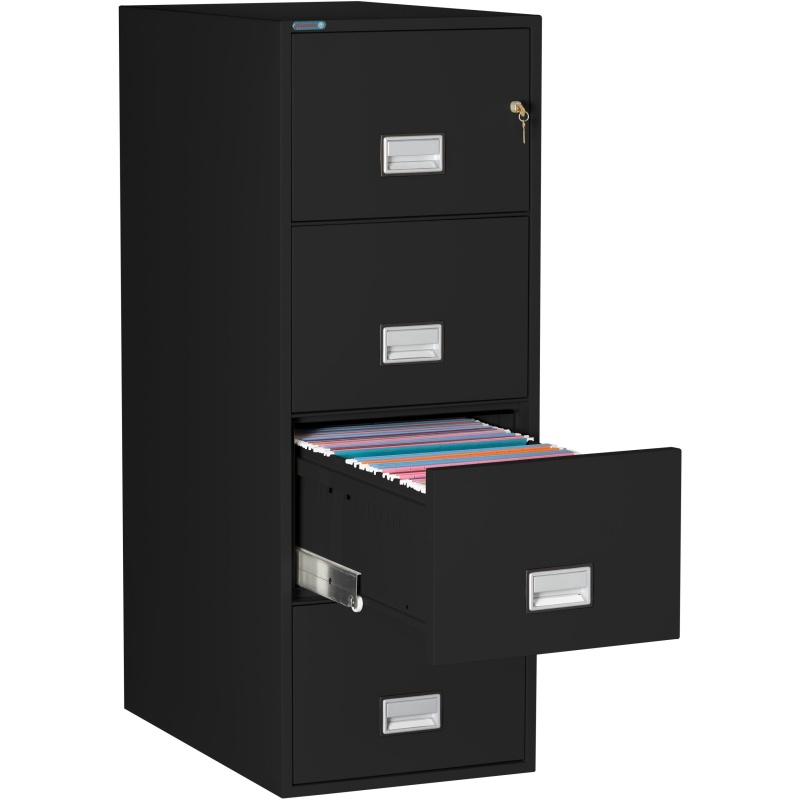 Phoenix Safe LGL4W31 31" 4 Drawer Legal Size Fire File Cabinet - Image 5