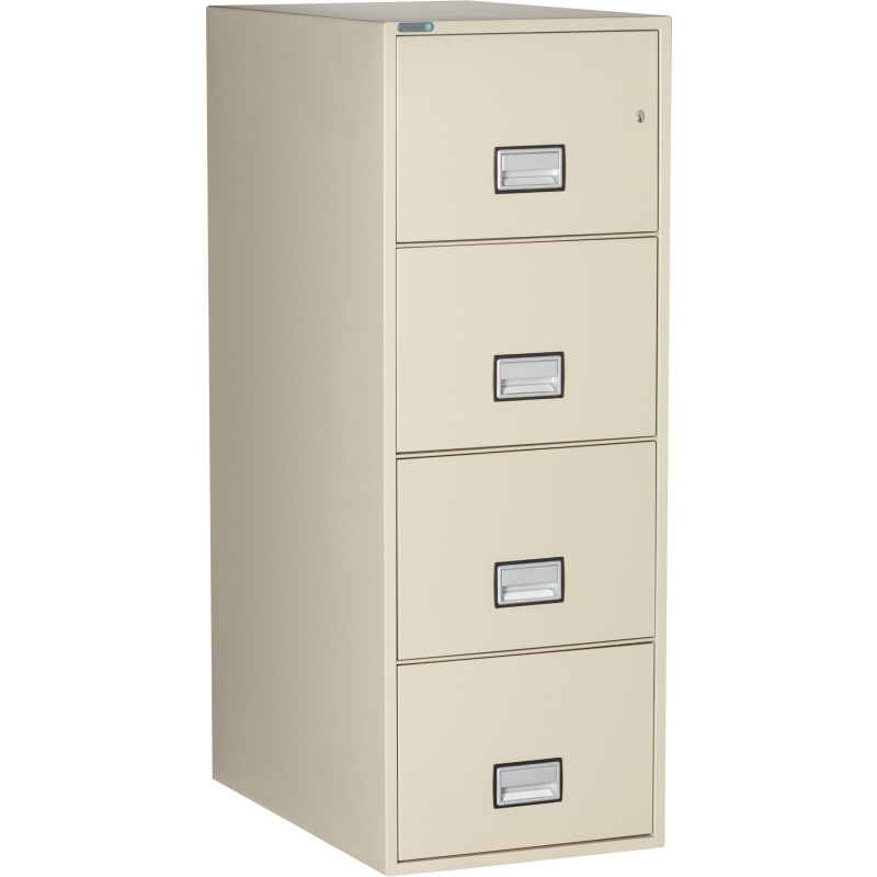 Phoenix Safe LGL4W31 31" 4 Drawer Legal Size Fire File Cabinet