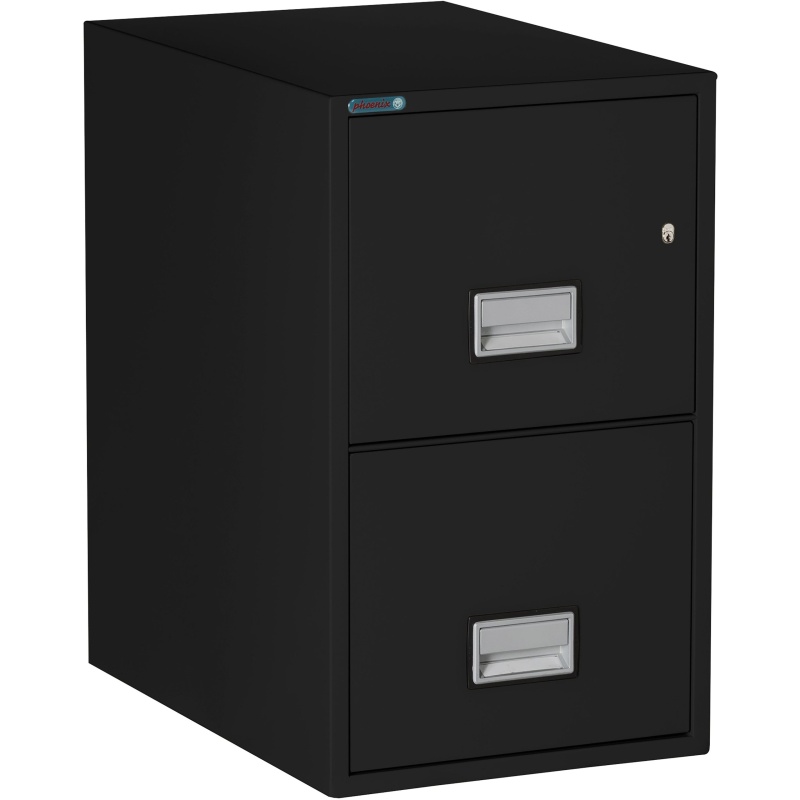 Phoenix Safe LTR2W25 25 inch 2 Drawer Letter Vertical Fire File Cabinet - Image 3