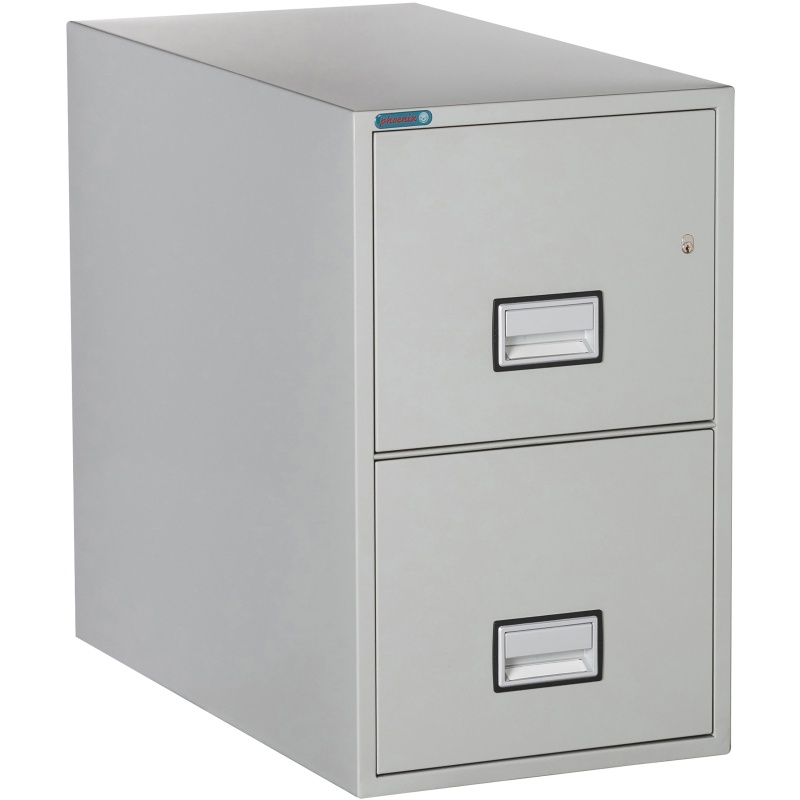 Phoenix Safe LTR2W31 31" 2 Drawer Letter Vertical Fire File Cabinet - Image 5