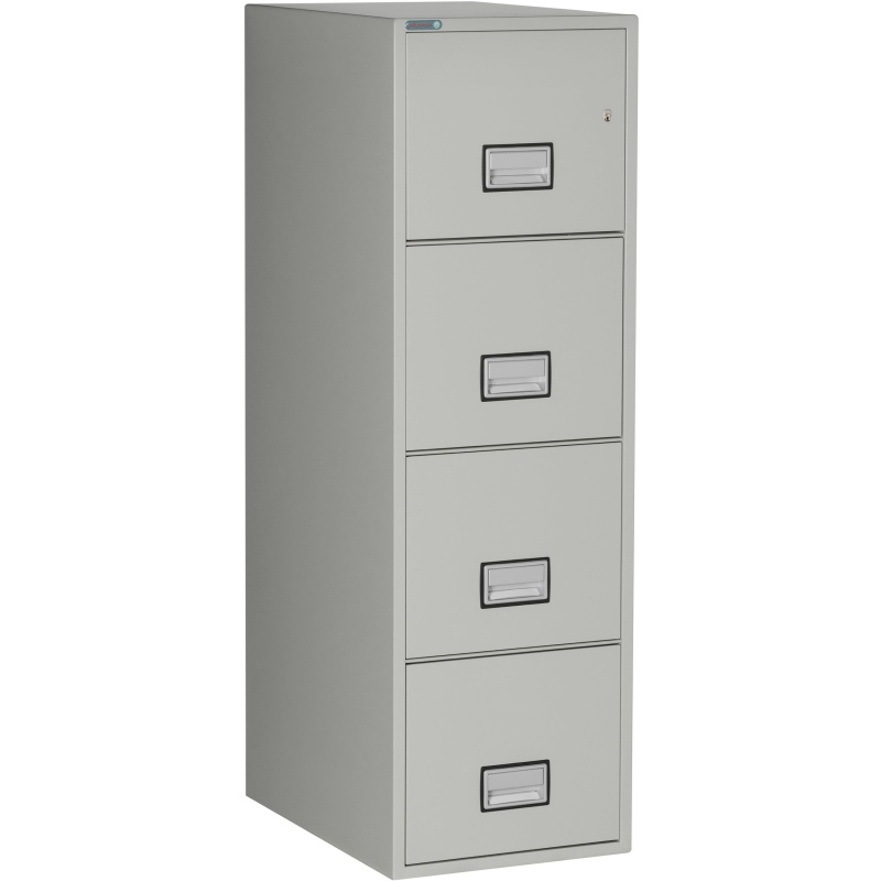 Phoenix Safe LTR4W25 25" 4 Drawer Letter Vertical Fire File Cabinet - Image 5