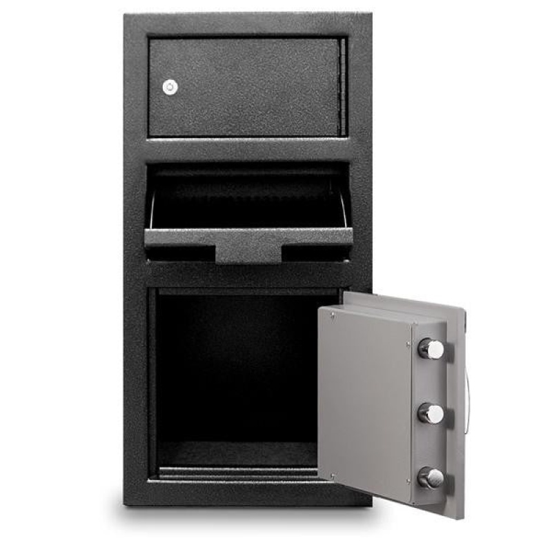 Mesa MFL2014EOLK Front Drop Depository Safe With Top Locker - Image 2