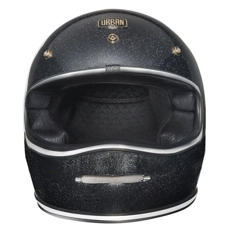 Urban Full Face Helmet BigBore Black Flake - Image 3