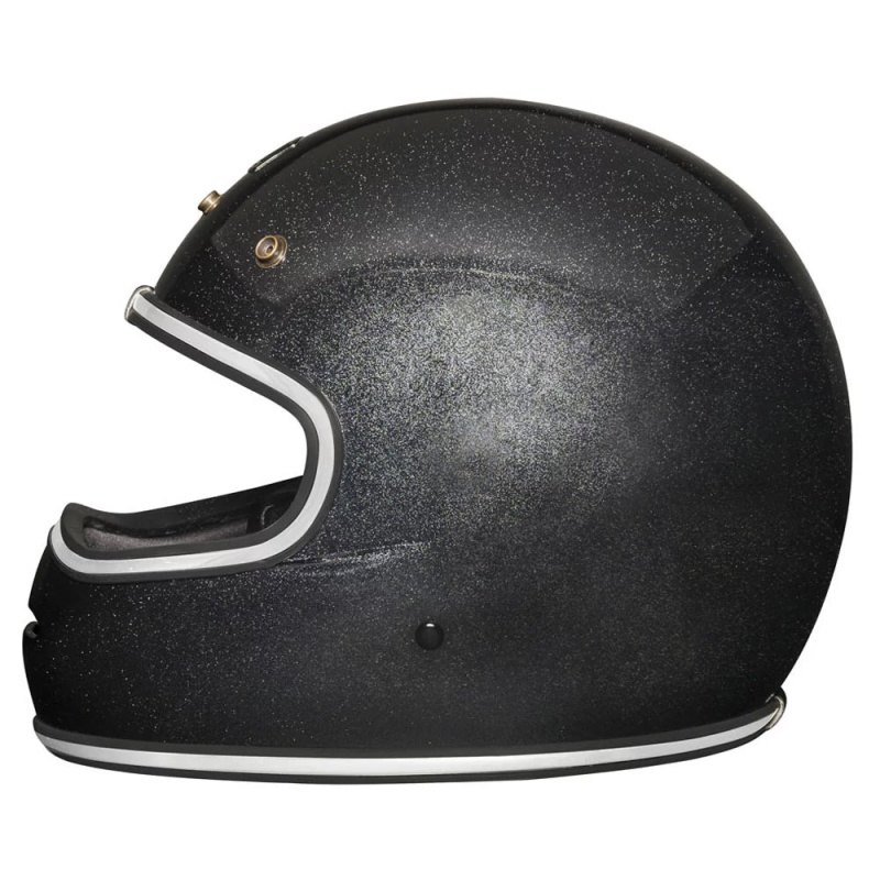 Urban Full Face Helmet BigBore Black Flake - Image 2