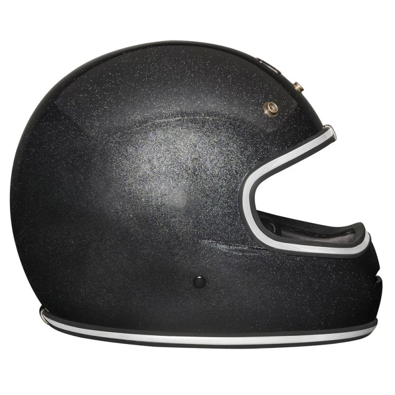 Urban Full Face Helmet BigBore Black Flake - Image 4