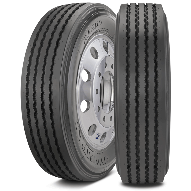 Set of 2 Tires 8R19.5 Dynatrac RA200 All Position 12 Ply Commercial Truck