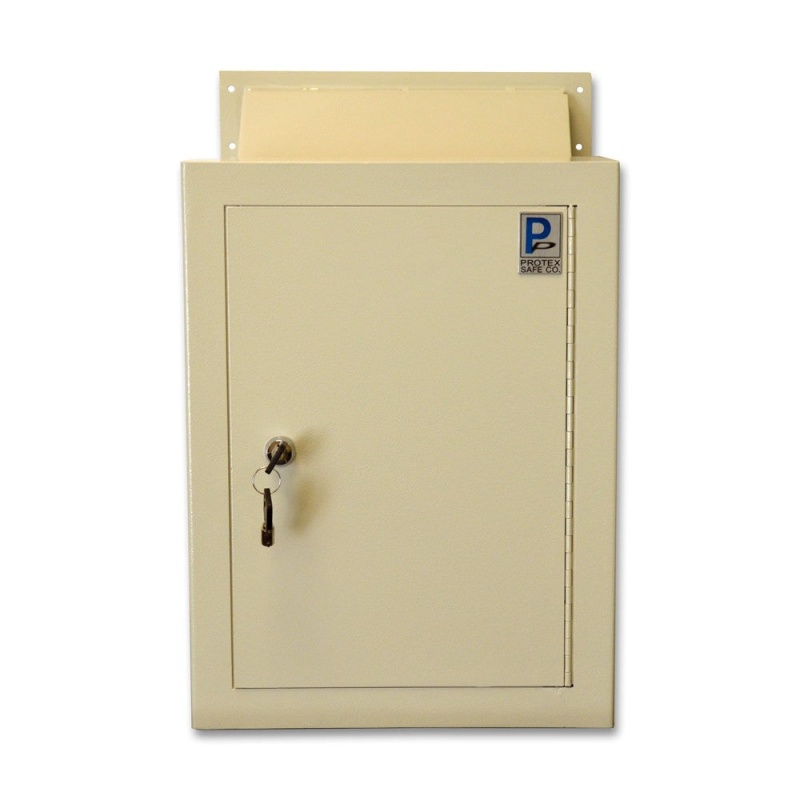 Protex MDL-170 Wall-Mount Letter Locking Drop Box with Chute - Image 8