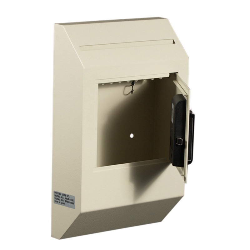 Protex WDB-110E II Letter Size Wall Drop Box with Electronic Lock - Image 5