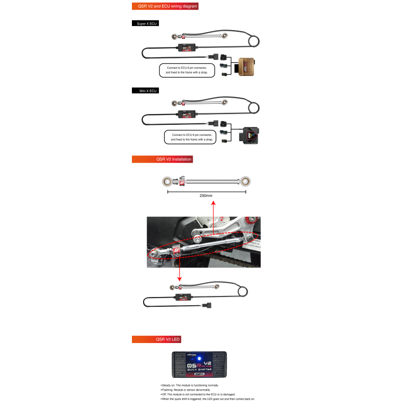 Aracer QS-RACING V2 Quickshifter - Aracer ECU Only - Image 6