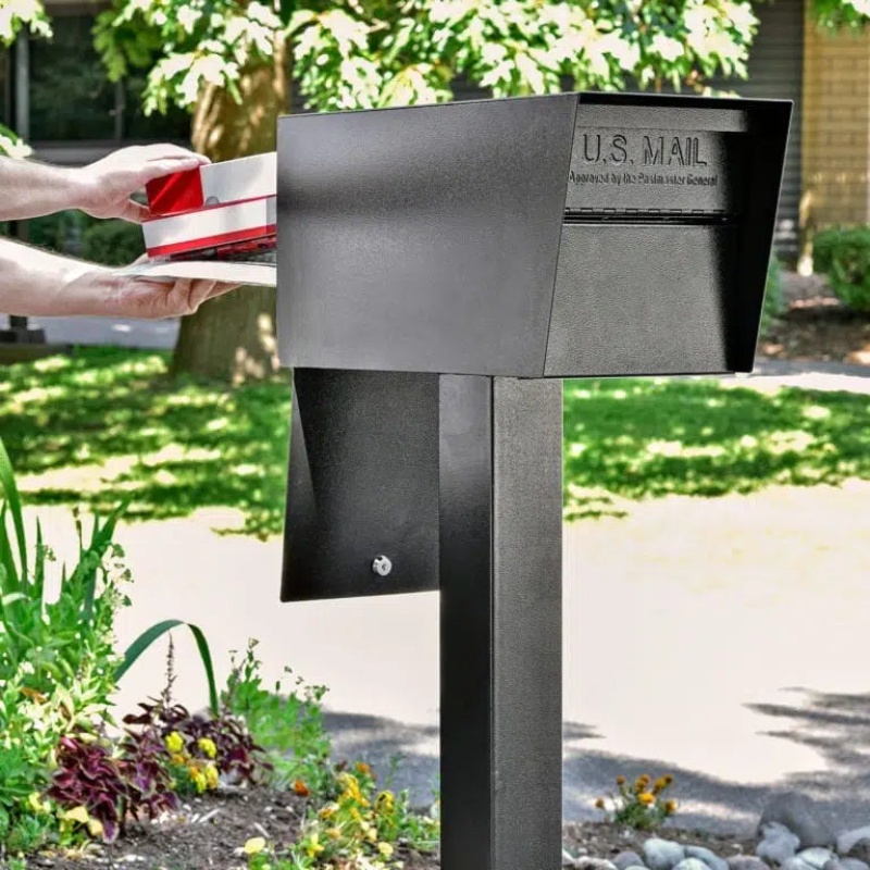 Mail Boss Mail Manager Street Safe Rear Locking Mailbox - Image 7