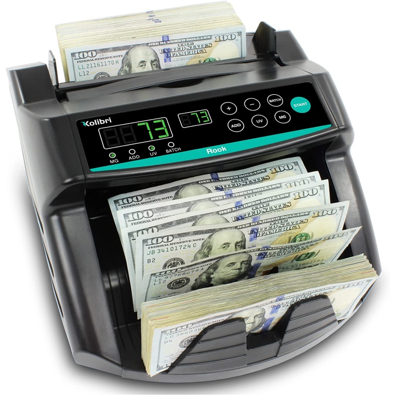 Kolibri Rook Bill Counter and Counterfeit Detector