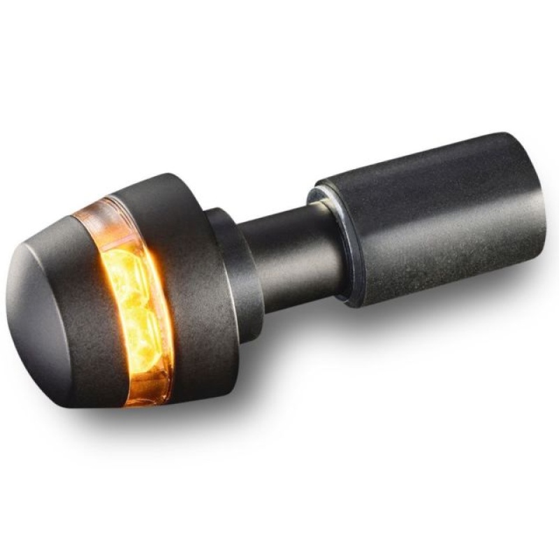 Kuryakyn Kellermann Front BL2000 Amber/Black LED Bar End Marker Light - Image 4