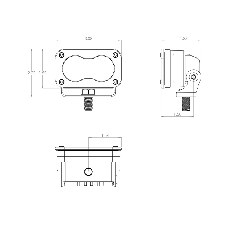 Baja Designs S2 PRO LED S2 Driving/Combo Light - Single - Image 4