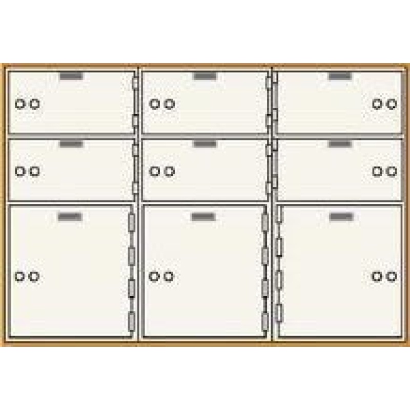 SafeandVaultStore SDBAX-9 AX Series Safe Deposit Boxes