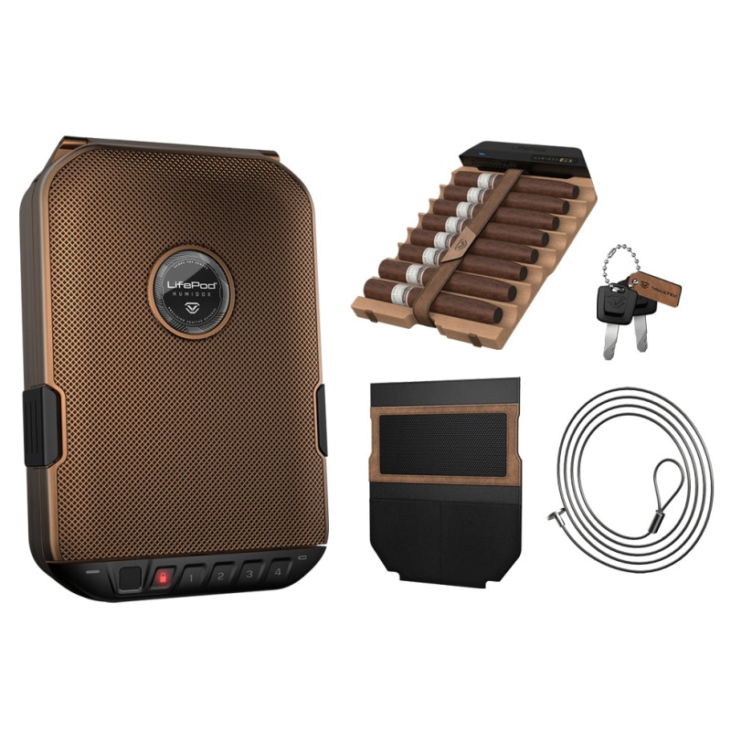 Vaultek Lifepod 2.0 Biometric Humidor with Built-in Lock System LH20B - Image 7