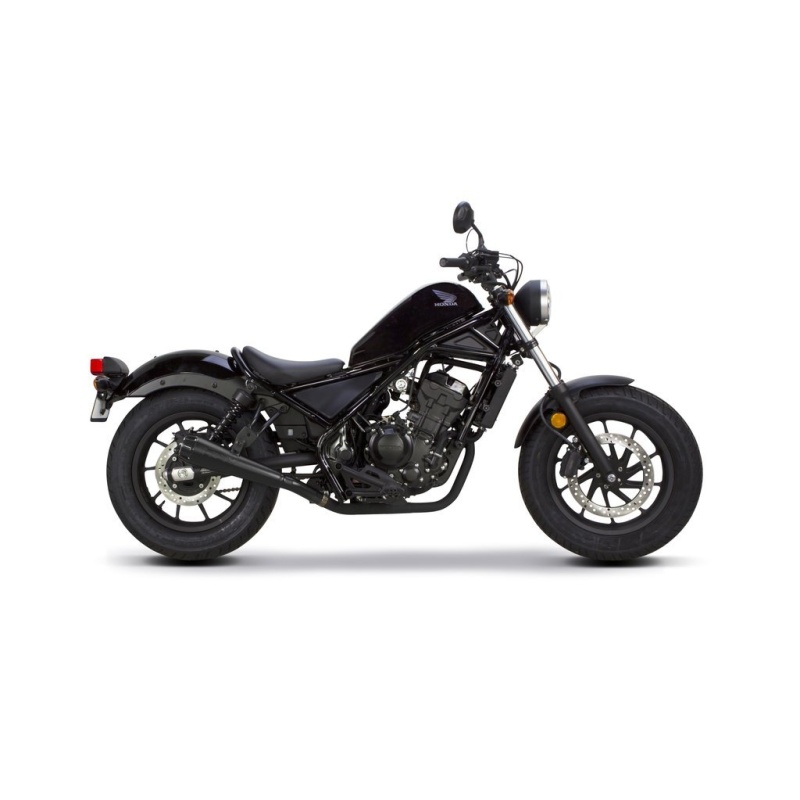 Two Brothers Honda Rebel 500 Comp-S Slip-On Exhaust System - Image 5