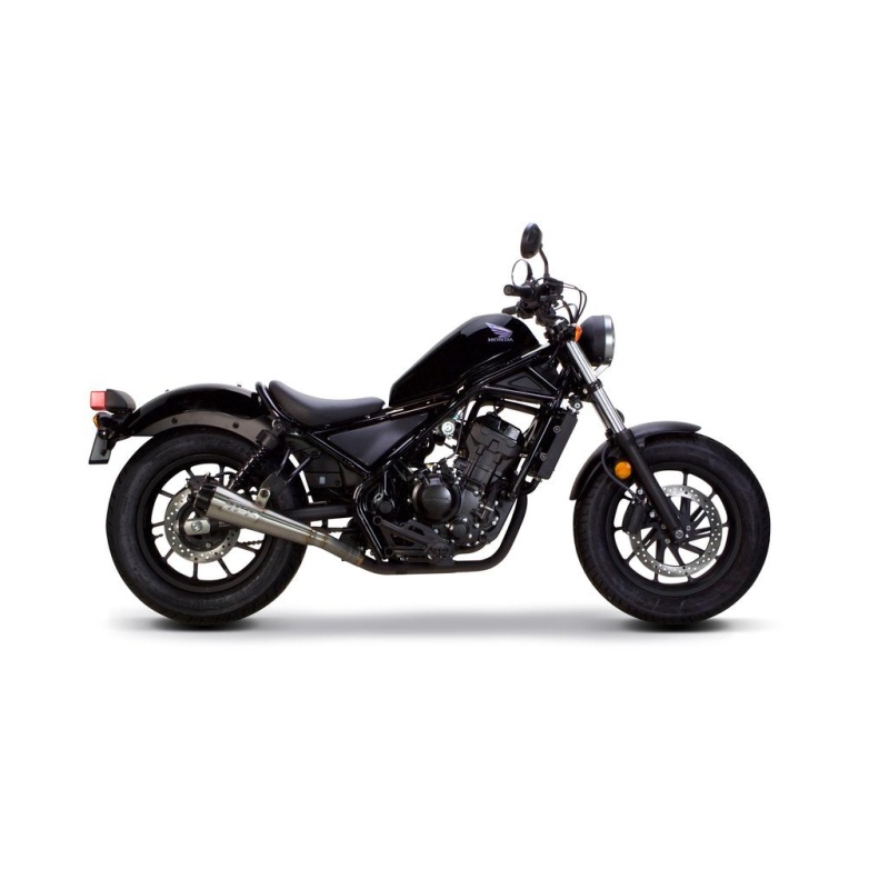 Two Brothers Honda Rebel 500 Comp-S Slip-On Exhaust System - Image 6