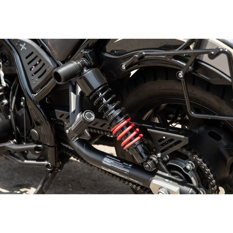 Burly Brand 2022+ Honda Rebel 1100 13" Stiletto Shocks - BLACK - Image 3