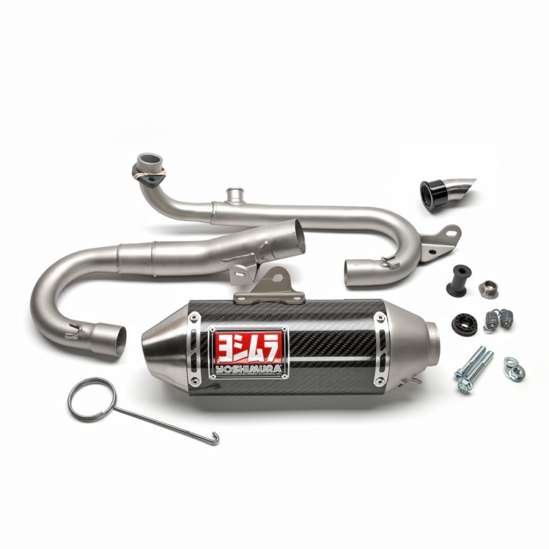 Yoshimura Race Mini RS-2 Exhaust System w/o2 Bung - Honda Grom 125 SF (2017-2020)