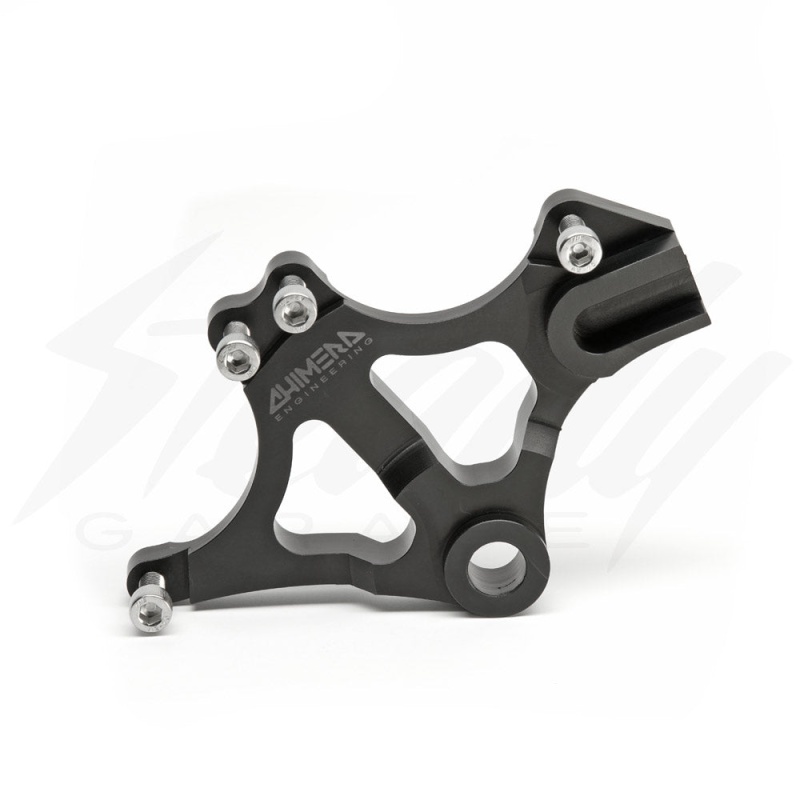 Chimera Engineering Dual Rear Brembo P32/P34 Caliper Bracket Adapter - Honda Rebel 300/500 - Image 2