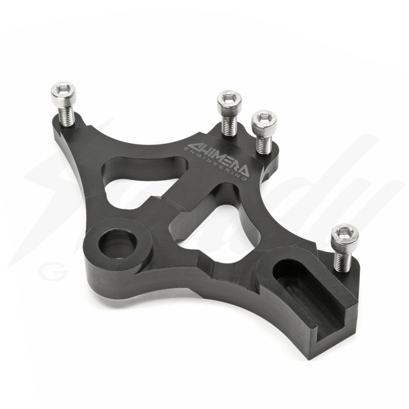 Chimera Engineering Dual Rear Brembo P32/P34 Caliper Bracket Adapter - Honda Rebel 300/500 - Image 3