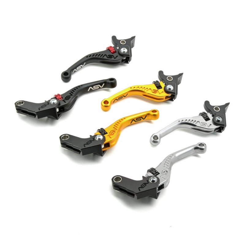 ASV C5 Shorty Brake / Clutch Lever Honda Grom Monkey 125 - Image 9