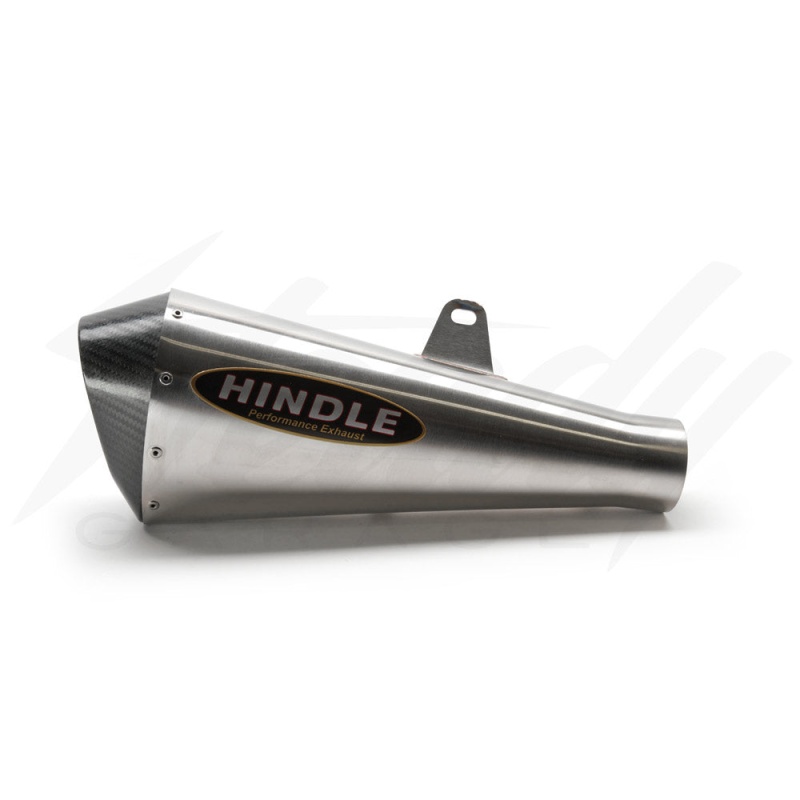 Hindle Stainless EVO Megaphone Full Exhaust System with Carbon Tip - Honda Grom 125 (2014-2016) - Image 5