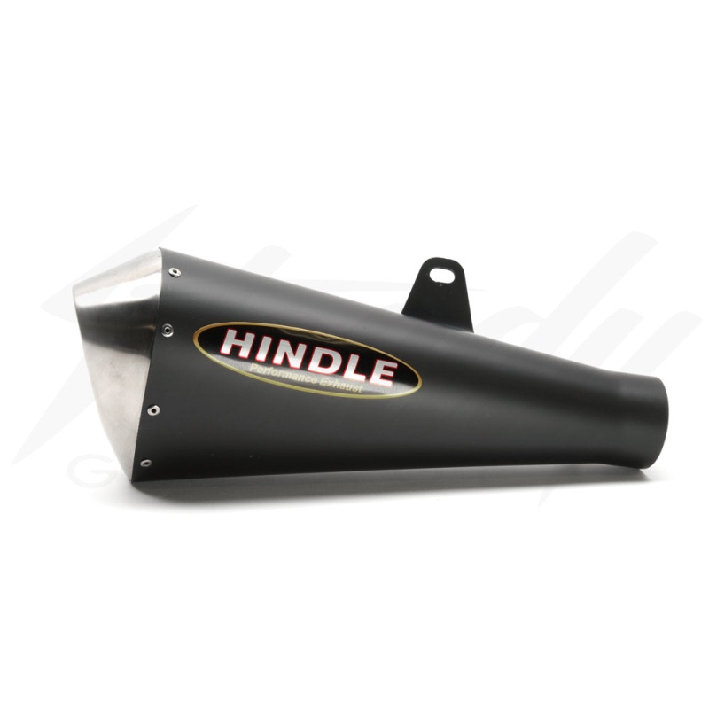 Hindle Stainless EVO Megaphone Full Exhaust System - Honda Grom 125 (2014-2016) - Black Ceramic - Image 3