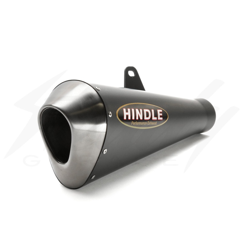 Hindle Stainless EVO Megaphone Full Exhaust System - Honda Grom 125 (2014-2016) - Black Ceramic - Image 4