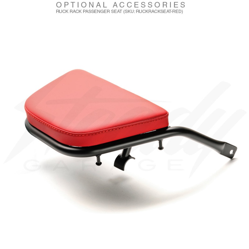 Ruck Rack Luggage Rack for Honda Ruckus - Lowered Seat Frame - Image 11