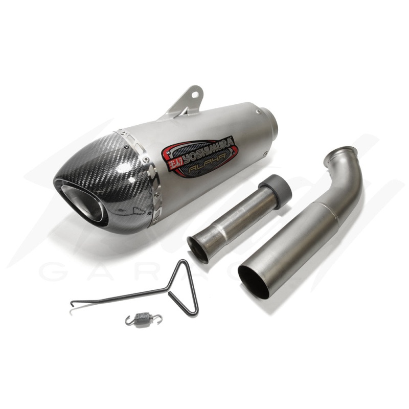 Yoshimura Alpha T Works Street Slip-On Exhaust KTM 390 Duke / RC390 2017-2020 - Image 3