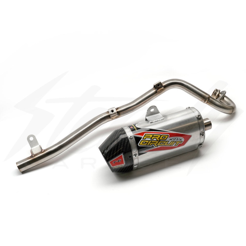 Pro Circuit T-6 Stainless Full Exhaust - Honda CRF110F (2019-2022) - Image 2