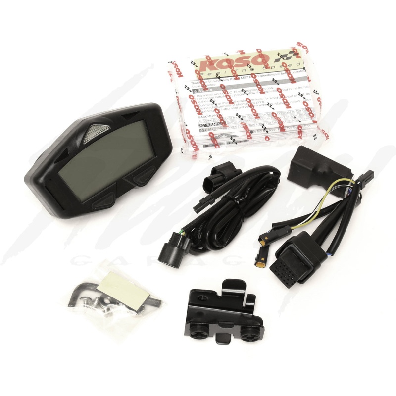 KOSO DB-03R Mini Digital Speedometer Gauge Kit Honda Grom 125 (2014-2020) - Image 3