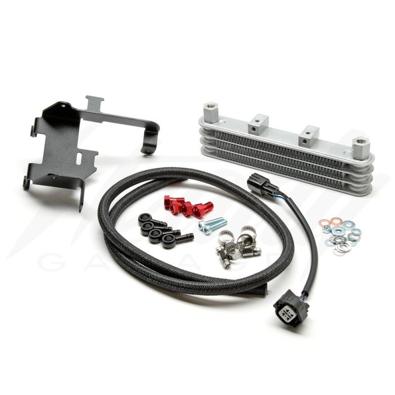 Kitaco 3 Row Super Oil Cooler Kit for Kawasaki Z125 Pro - Image 2