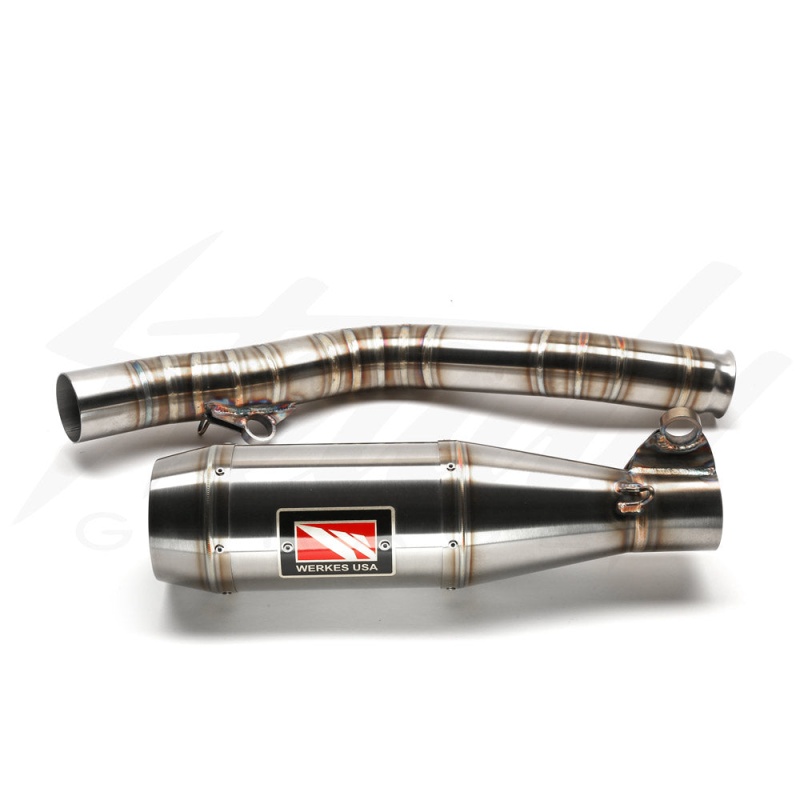 Competition Werkes GP High Mount Exhaust for 2017+ KTM RC 390 - Image 7