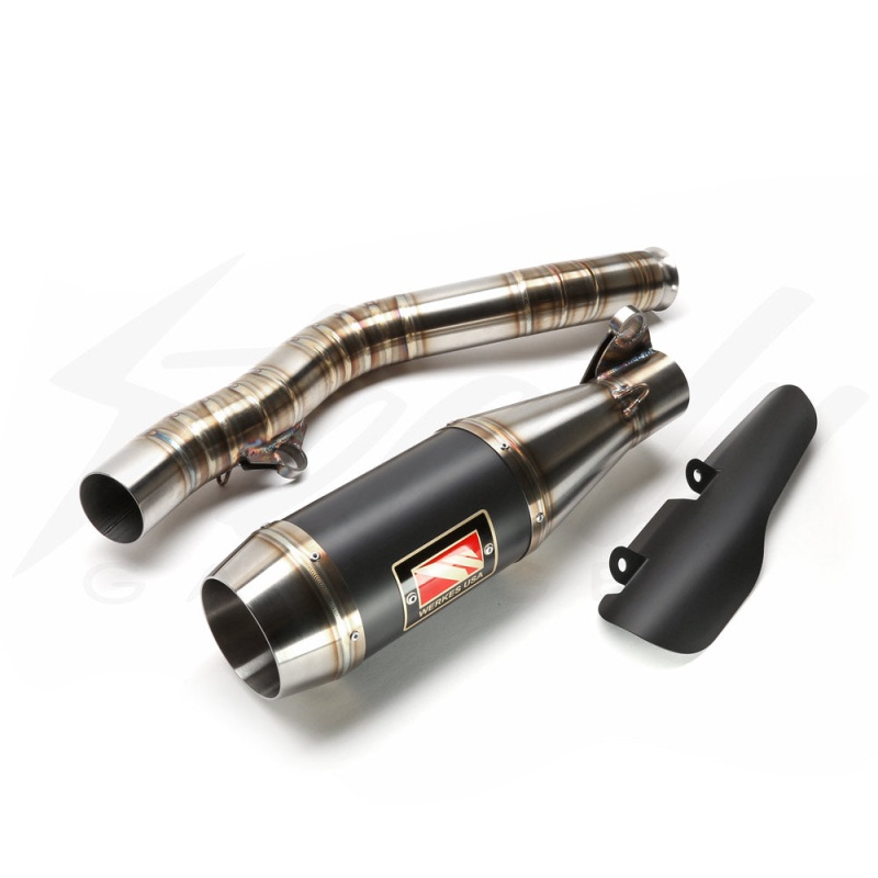 Competition Werkes GP High Mount Exhaust for 2017+ KTM RC 390 - Image 6