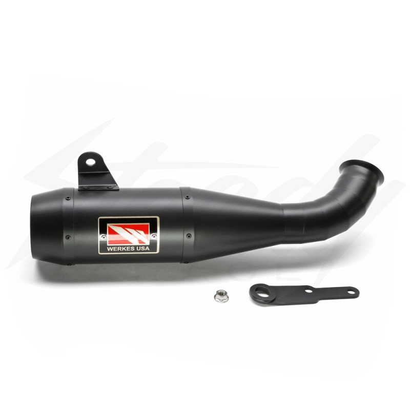 Competition Werkes GP Low Mount Slip On Exhaust for 2017+ KTM RC Duke 390 - Image 5