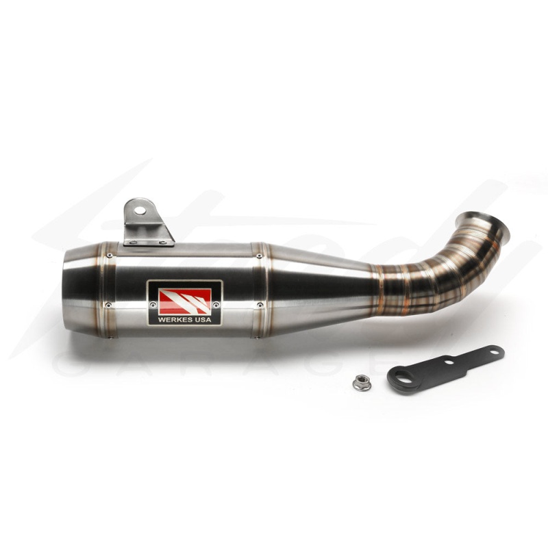 Competition Werkes GP Low Mount Slip On Exhaust for 2017+ KTM RC Duke 390 - Image 3