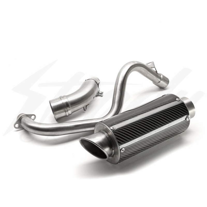 Hot Bodies Racing MGP 2017-18' Honda Grom 125 Low Mount Full Exhaust System - Image 15