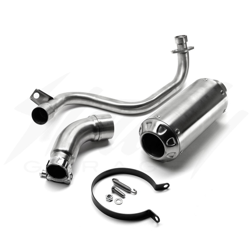 Hot Bodies Racing MGP 2017-18' Honda Grom 125 Low Mount Full Exhaust System - Image 12