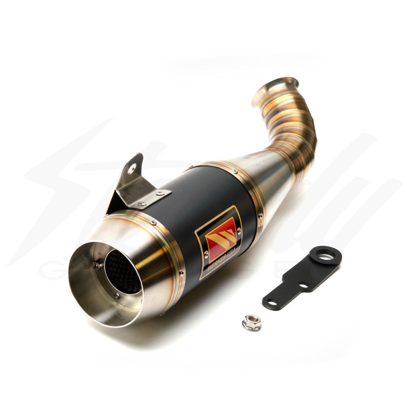 Competition Werkes GP Low Mount Slip On Exhaust for 2017+ KTM RC Duke 390 - Image 10