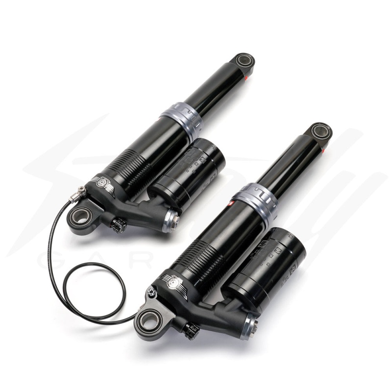 RacingBros Honda Monkey HLR Air Cannon Shocks - 335mm - Image 2