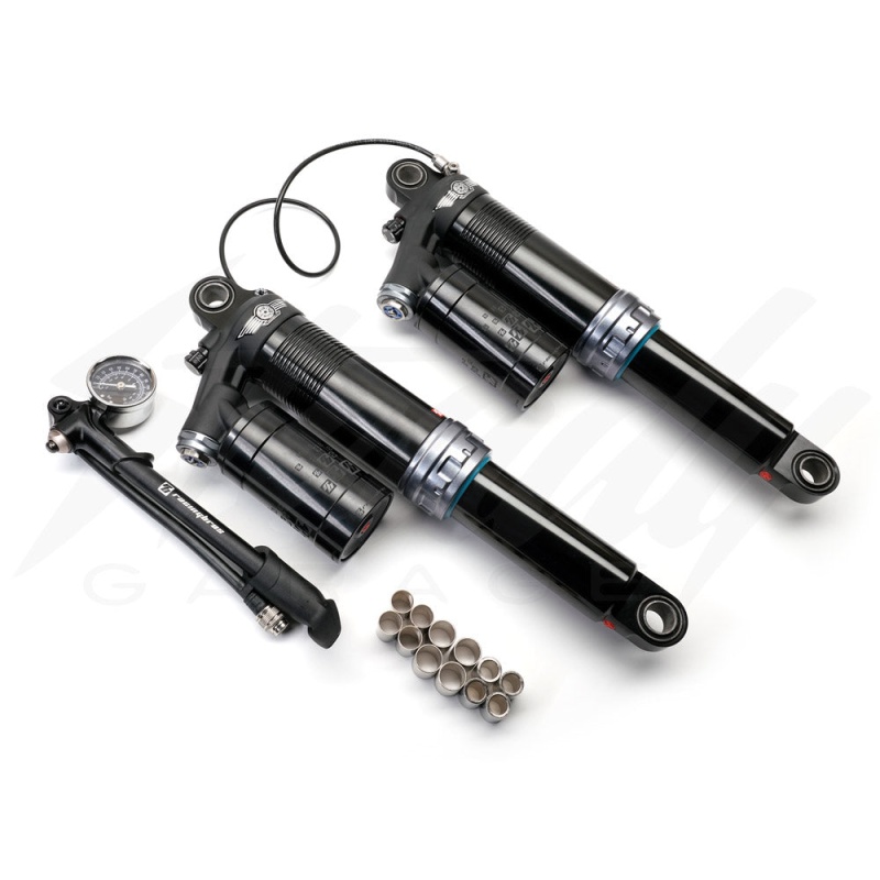 RacingBros Honda Monkey HLR Air Cannon Shocks - 335mm - Image 3