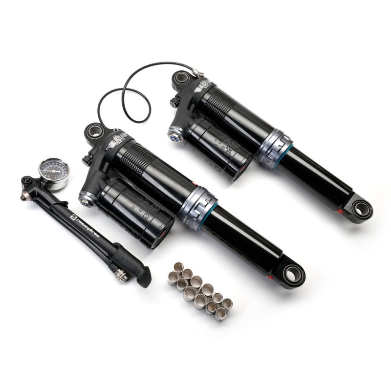 RacingBros Honda Monkey HLR Air Cannon Shocks - 335mm