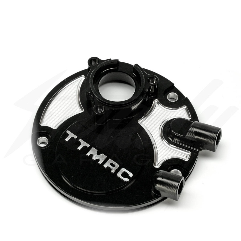 TTMRC Billet Aluminum External Oil Cooler Adapter Plate - YAMAHA ZUMA 125 - Image 3