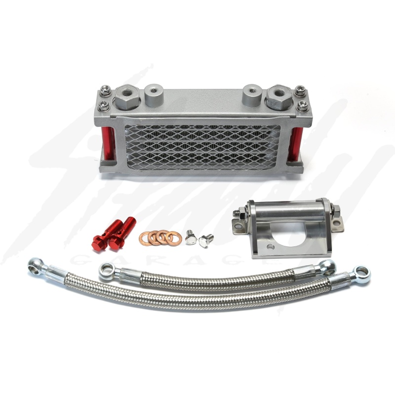 Complete Bolt On Oil Cooler Kit - Honda Grom 125 (2014-2020, Monkey 125 (2018-2021) - Image 3