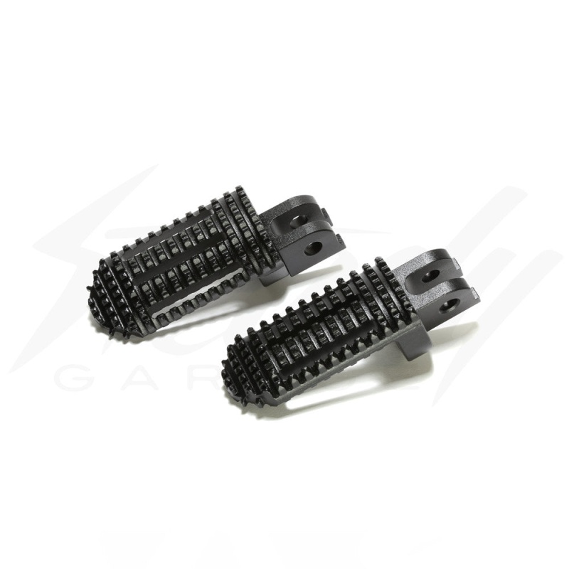 PSR FLIP Front Foot Pegs for Kawasaki Z125 Pro - Black - Image 3